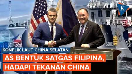 AS-Filipina Bentuk Satgas Di Laut China Selatan Untuk Hadapi Ancaman China