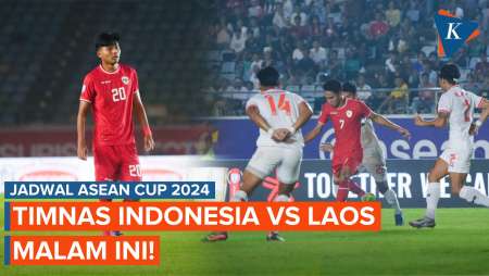 Jadwal Timnas Indonesia Vs Laos di ASEAN Cup 2024, Laga Kedua Garuda Malam Ini!