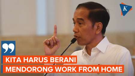 Kualitas Udara Jakarta Buruk, Jokowi Dorong Kantor Terapkan WFH