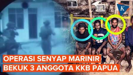 Marinir TNI AL Tangkap 3 Anggota KKB Papua di Maybrat
