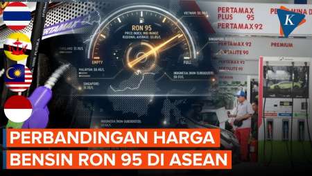 Ini Beda Harga Bensin RON 95 di Negara-negara ASEAN!