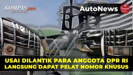 Ini Pelat Nomor Khusus buat Anggota DPR