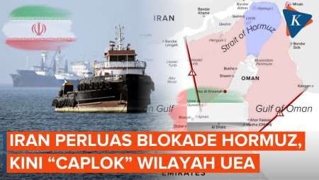 Iran "Caplok" Wilayah UEA Demi Perluas Blokade Selat Hormuz
