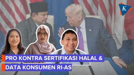 Warga Tanggapi Label Halal Dan Data Konsumen Soal Dagang RI-AS