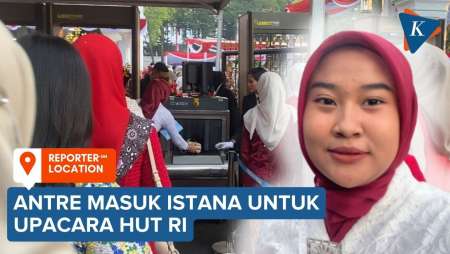 Antre Masuk Istana untuk Ikut Upacara HUT Ke-80 RI, Harus Tunjukkan Barcode Undangan