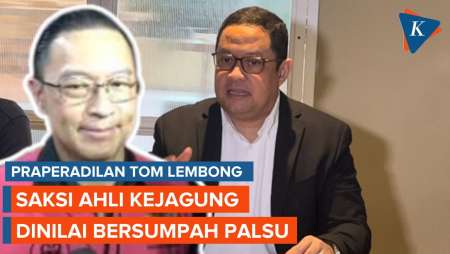 Pengacara Tom Lembong Akan Laporkan Saksi Ahli Kejagung