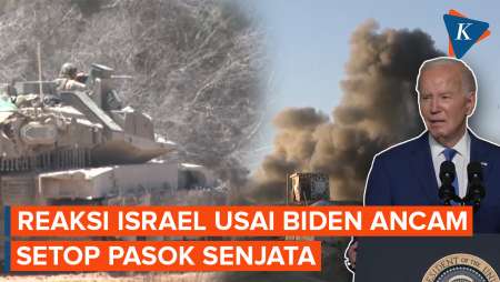 Pejabat Israel Kecam Biden karena Ancam Setop Pasok Senjata