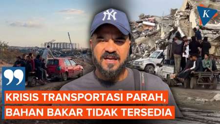 Situasi Gaza Setelah 2 Tahun Perang, Infrastruktur Hancur, Transportasi Sulit