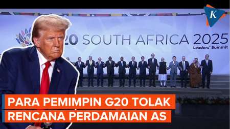 Para Pemimpin G20 Tolak Rencana Damai AS Untuk Rusia-Ukraina