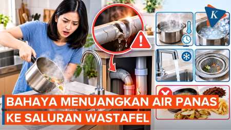 Kenapa Air Panas Tidak Boleh Dituang ke Wastafel?