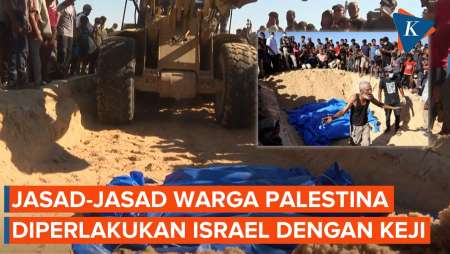 Israel Kembalikan 88 Jenazah Warga Palestina ke Gaza dalam Keadaan Tertumpuk di Truk