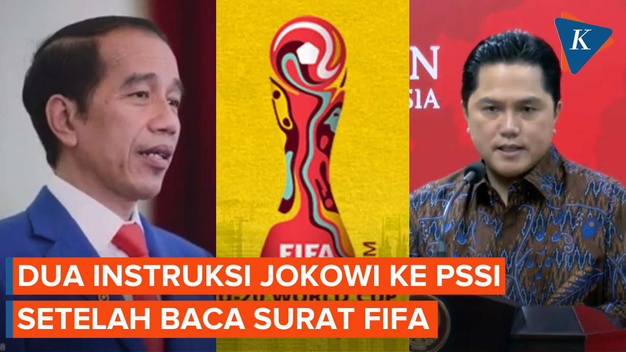Dua Instruksi Presiden Jokowi pada Erick Thohir untuk Selamatkan Sepak Bola Indonesia