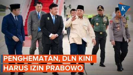 Perjalanan Dinas Luar Negeri Kini Harus Seizin Prabowo, Rombongan Dibatasi