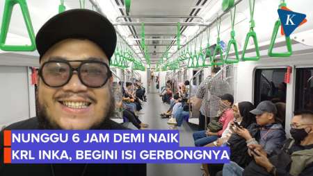 Menjajal KRL Baru Buatan Inka Usai Nunggu 6 Jam, Begini Penampakannya!