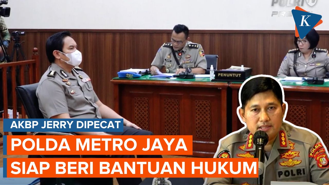 Polda Metro Jaya Siap Berikan Bantuan Hukum untuk AKBP Jerry Raymond yang Dipecat Polri