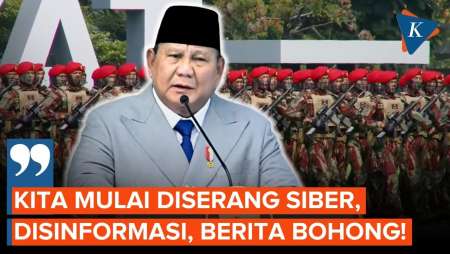 Prabowo Peringatkan: Perang Bukan Lagi Fisik, Kita Mulai Diserang Melalui Siber