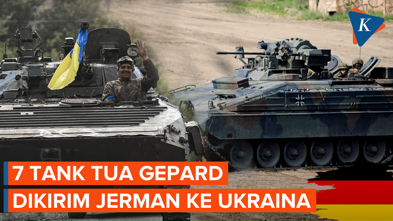Jerman Kirim Lagi 7 Tank Antipesawat ke Ukraina!