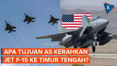 AS Kerahkan Jet Tempur F-15 ke Timur Tengah Saat Iran-Israel Memanas, Ada Apa?