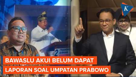 Update Bawaslu soal Umpatan Prabowo