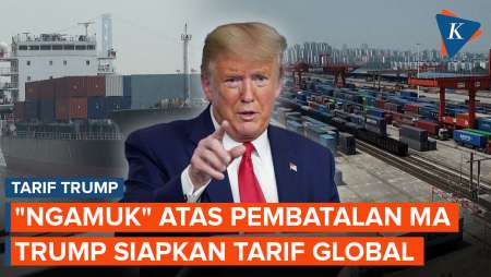 MA AS Batalkan Tarif, Trump Balas Dengan Tarif Baru 10 Persen!