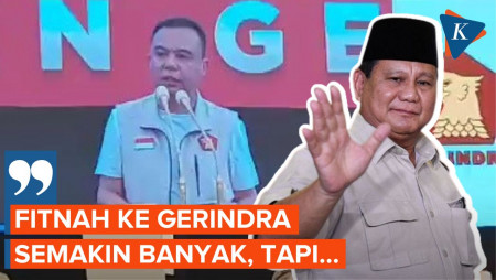 Gerindra: Elektabilitas Meningkat, Fitnah dan Serangan Semakin Banyak