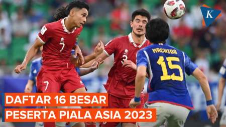 Daftar Peserta 16 Besar Piala Asia 2023, Indonesia Cetak Sejarah!