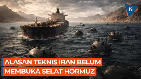 Iran Dituding Tak Tahu Letak Ranjau Lautnya, Jadi Alasan Belum Buka Selat Hormuz