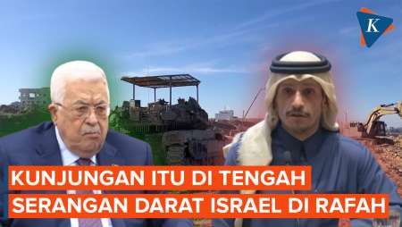 Presiden Palestina ke Qatar, Rundingkan Gencatan Senjata di Gaza