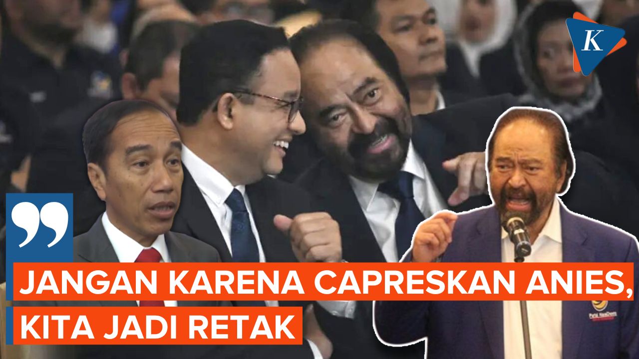 Saat Surya Paloh Ngotot Tetap Bersahabat dengan Jokowi meski Capreskan Anies