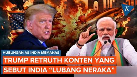 India Murka! Trump Unggah Ulang Konten Yang Hina New Delhi