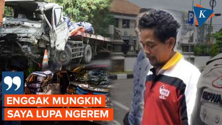 Sopir Truk Kecelakaan Cipularang: Enggak Mungkin Saya Lupa Ngerem 