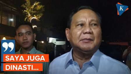 Bela Jokowi soal Dinasti Politik, Prabowo: Saya Juga Dinasti!