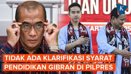 Eks Ketua KPU Akui Tak Klarifikasi Syarat Pendidikan Gibran Di Pilpres 2024