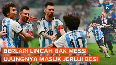 Lari dari Tribun untuk Peluk Messi usai Pertandingan Menginap di Kantor Polisi