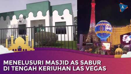 Terletak di Kota Las Vegas, Masjid As Sabur Jadi Tempat Ibadah Umat Islam