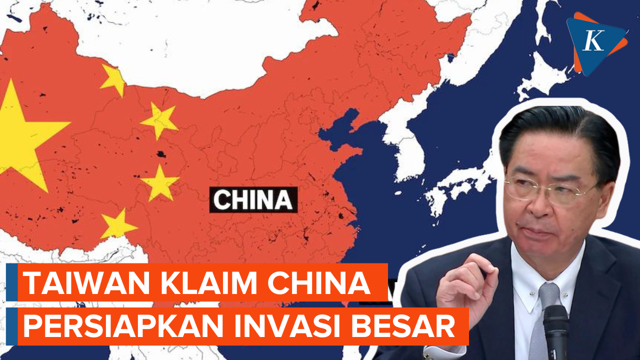 Taiwan Sebut China Persiapkan Invasi Besar-besaran