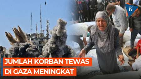 Update Korban Tewas di Gaza Naik Jadi 16.248 Orang