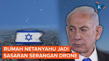 Serangan Drone dari Lebanon Hantam Kediaman Netanyahu