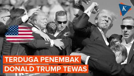 Terduga Penembak Donald Trump dan 1 Pengunjung Dilaporkan Tewas