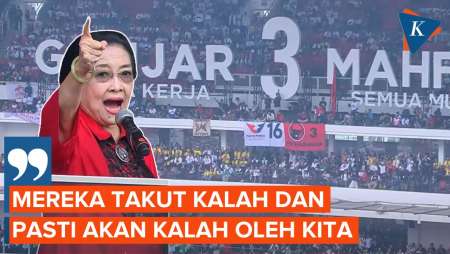 Megawati di Kampanye Akbar Ganjar-Mahfud, Singgung soal Pemilu Rawan Kecurangan