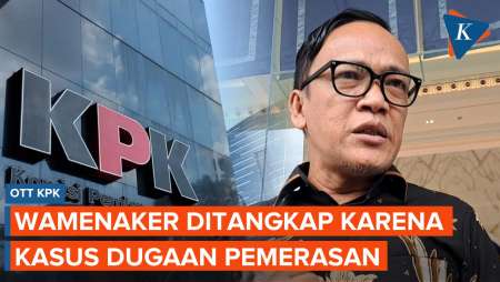 Wamenaker Immanuel Ebenezer Ditangkap KPK karena Kasus Dugaan Pemerasan