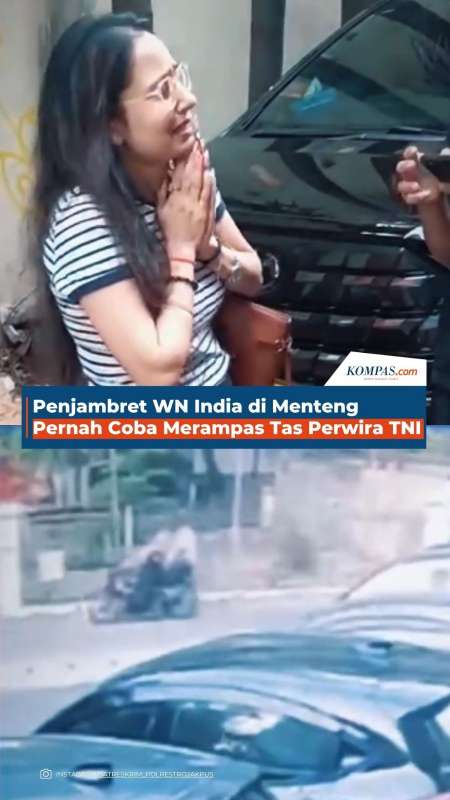 Penjambret WN India Di Menteng Pernah Coba Merampas Tas Perwira TNI