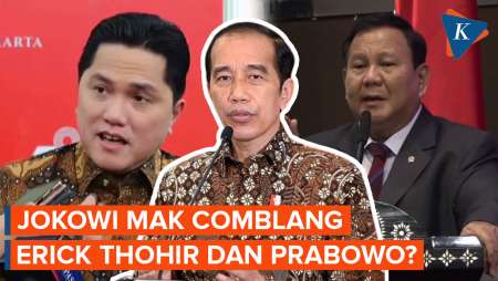 Tanggapan Erick Thohir Saat Jokowi Dikabarkan “Comblangkan” Dirinya dengan Prabowo