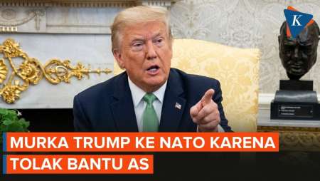 Trump "Semprot" NATO karena Tolak Bantu Buka Blokade Selat Hormuz