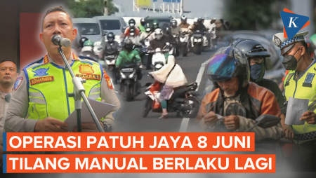 Operasi Patuh Jaya Dimulai Senin Depan, Tilang Manual Berlaku Lagi!