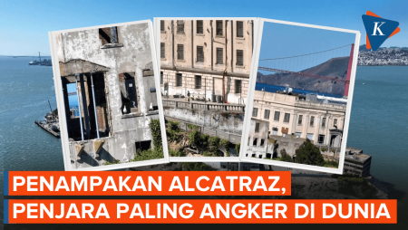 Penampakan Alcatraz, Penjara Terkejam di Dunia yang Akan Dibuka Lagi oleh Trump