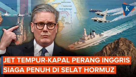 Inggris "Turun Gunung" Kirim Jet Tempur Dan Kapal Perang Ke Selat Hormuz