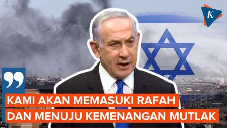 Netanyahu Keukeuh Kerahkan Pasukan Israel Bombardir Rafah Gaza