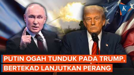 Putin Disebut Tak Gentar Hadapi Ultimatum Trump, Bertekad Lanjutkan Perang