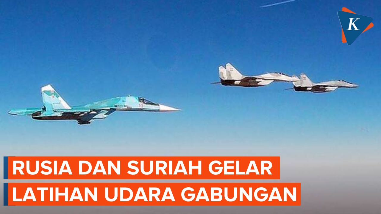 Militer Suriah dan Rusia Mengadakan Latihan Udara Bersama
